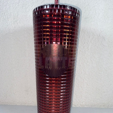 Studded Grid Magenta