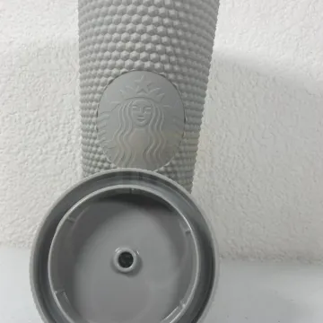 Vaso Starbucks Studded Gray Gris 
